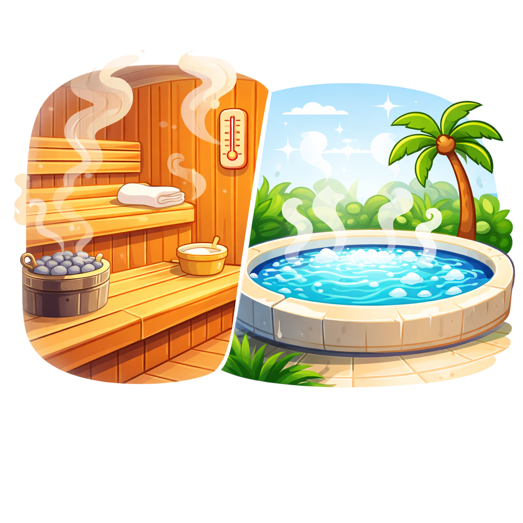 Sauna y Jacuzzi